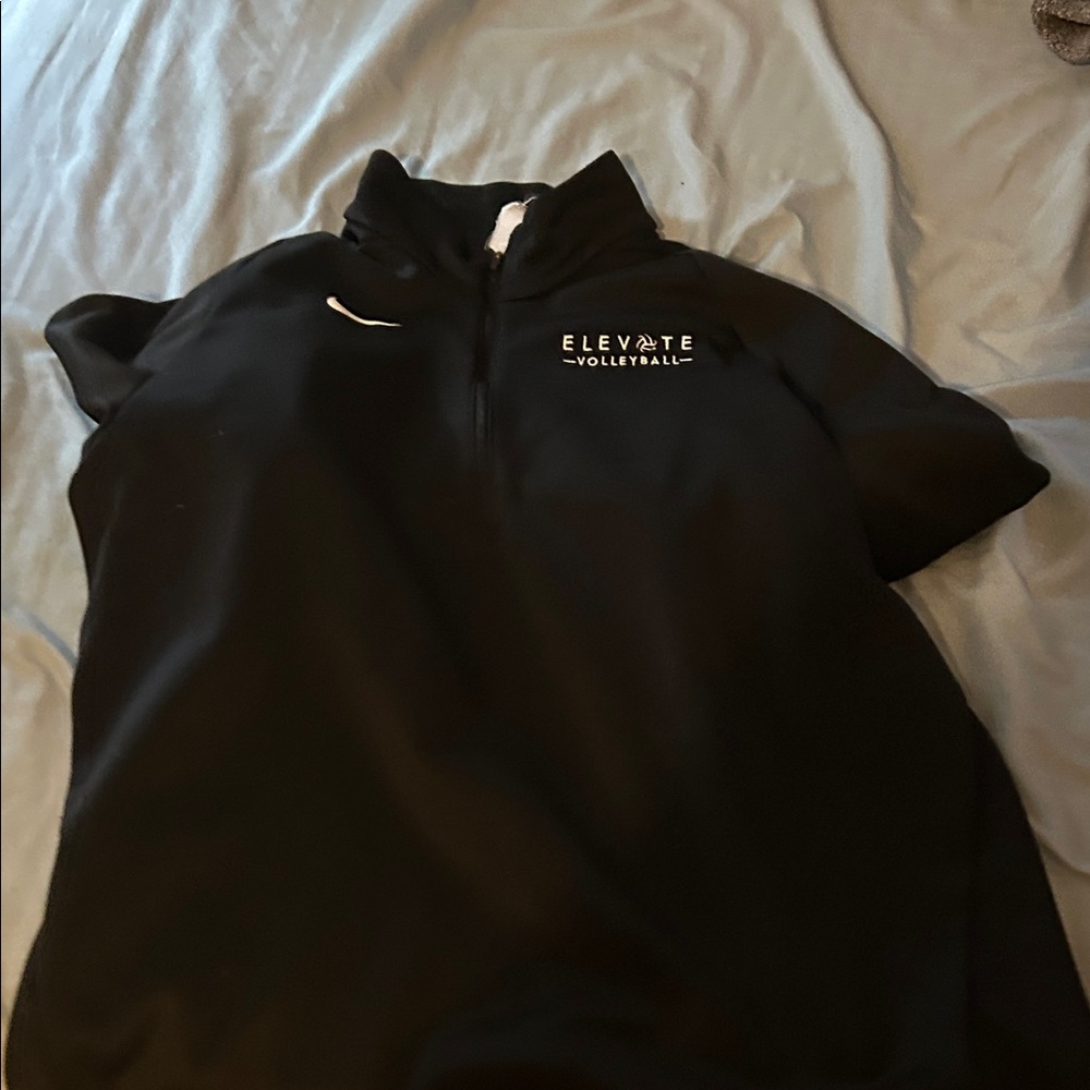 Nike Black Elevate Volleyball Half-Zip Pullover